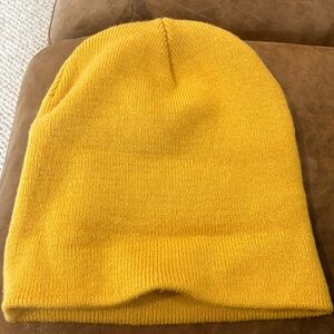 Yellow beanie